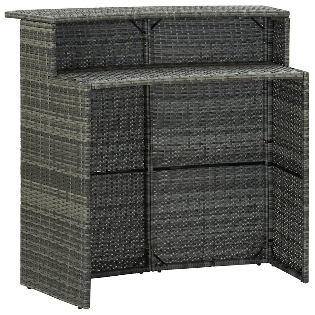 Set Bar da Giardino 3 pz Grigio cod mxl 40511