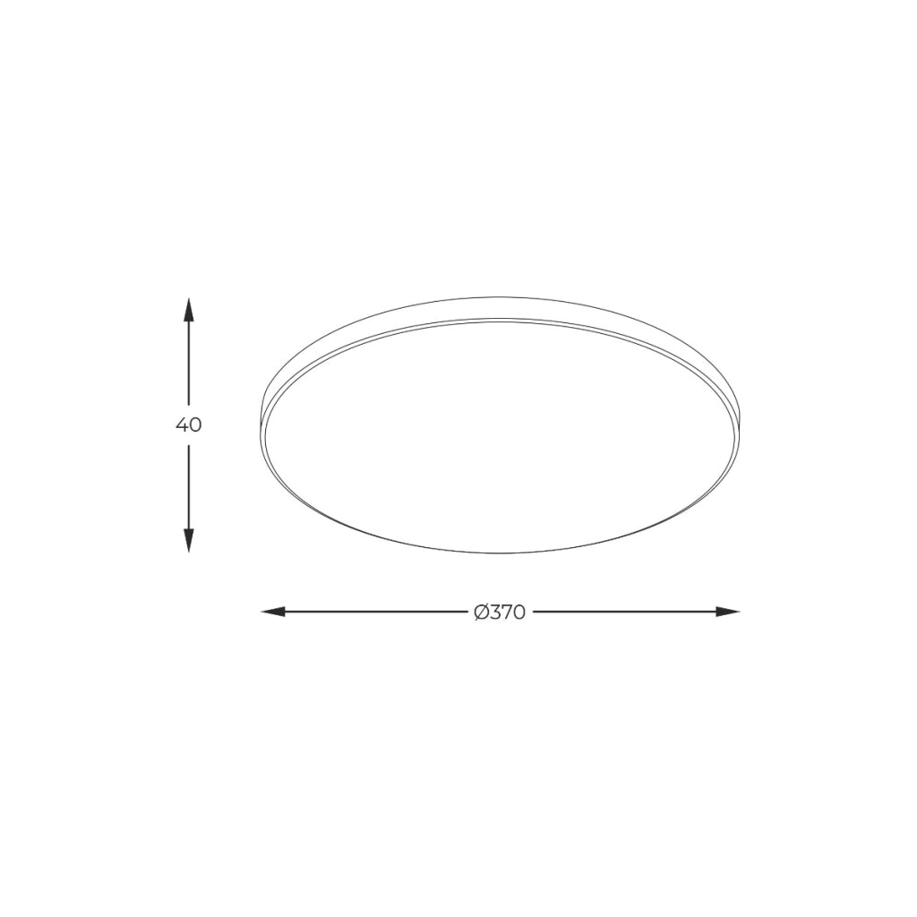 Plafoniera LED Zuma Line VERI tonda oro 37cm 32W 4000K