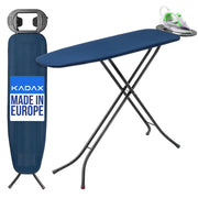Asse da stiro KADAX 110x30cm pieghevole con supporto per ferro da stiro standard