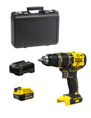 Trapano a Percussione STANLEY FatMax SFMCD721M1K (1 x 4,0 Ah + Caricabatteria + Valigetta)