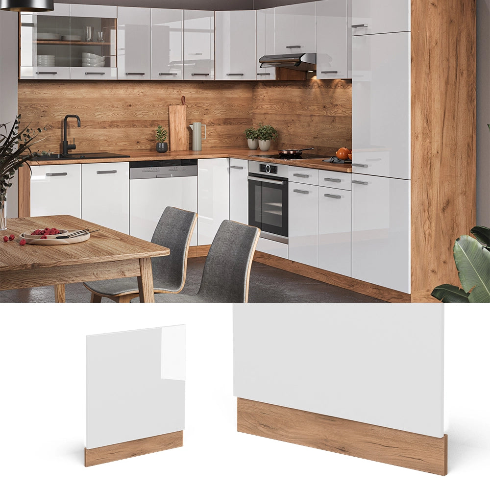 Vicco Pannello frontale Bianco lucido 60 cm , PL Antracite