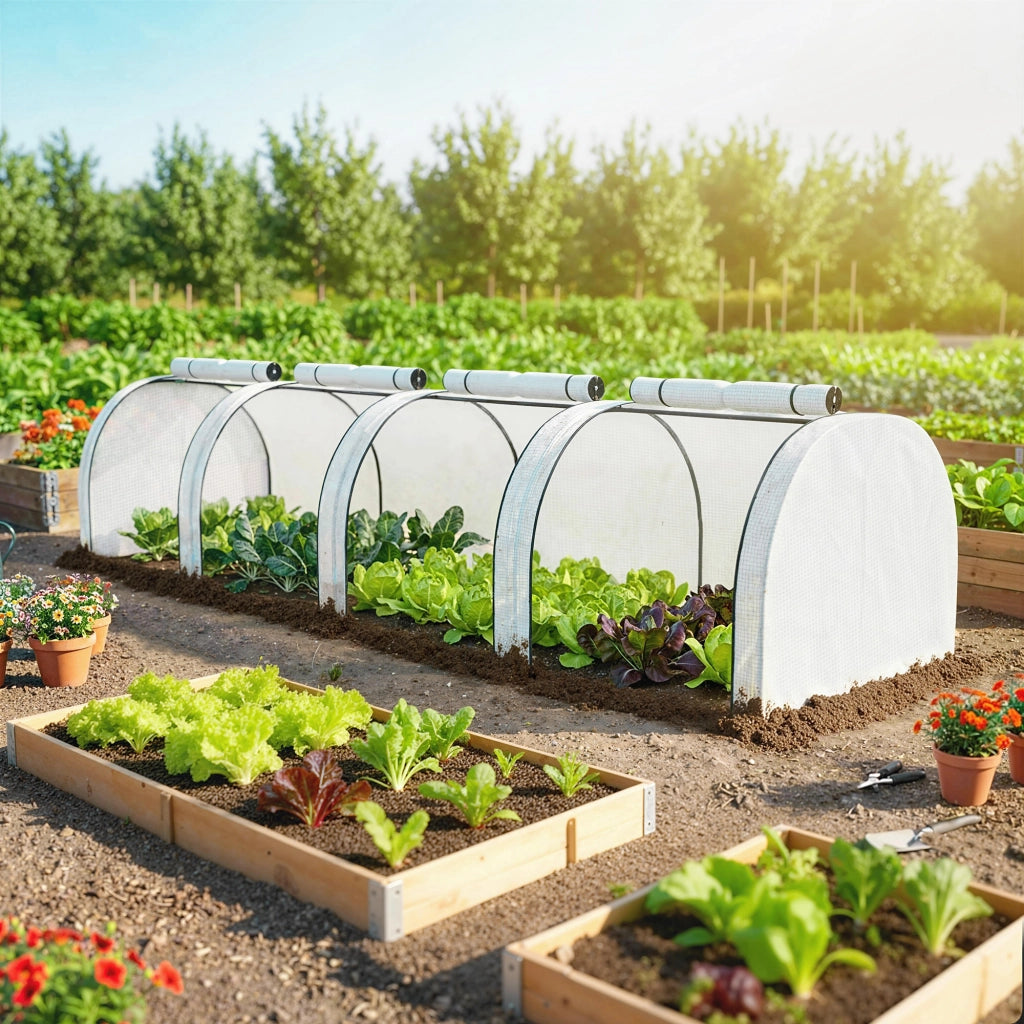Serra da giardino ¨C zephmum ¨C Bianco 395x100x80 cm