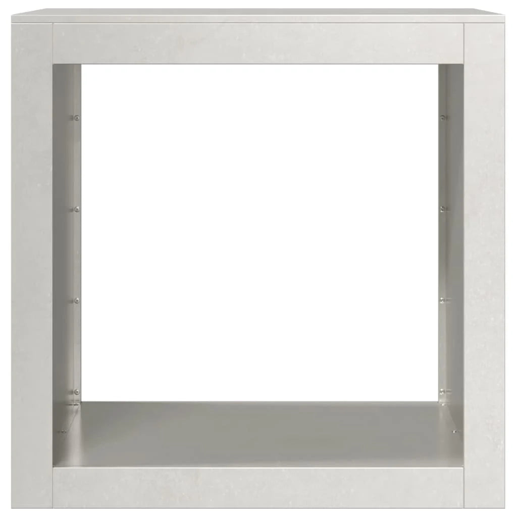 Portalegna 60 x 40 x 60 cm marrone acciaio inox 02_0043731