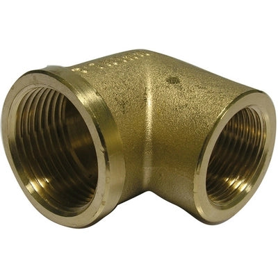 GOMITO RIDOTTO FF IN OTTONE GIALLO- 1 x 3/4- TIEMM- pezzi 1