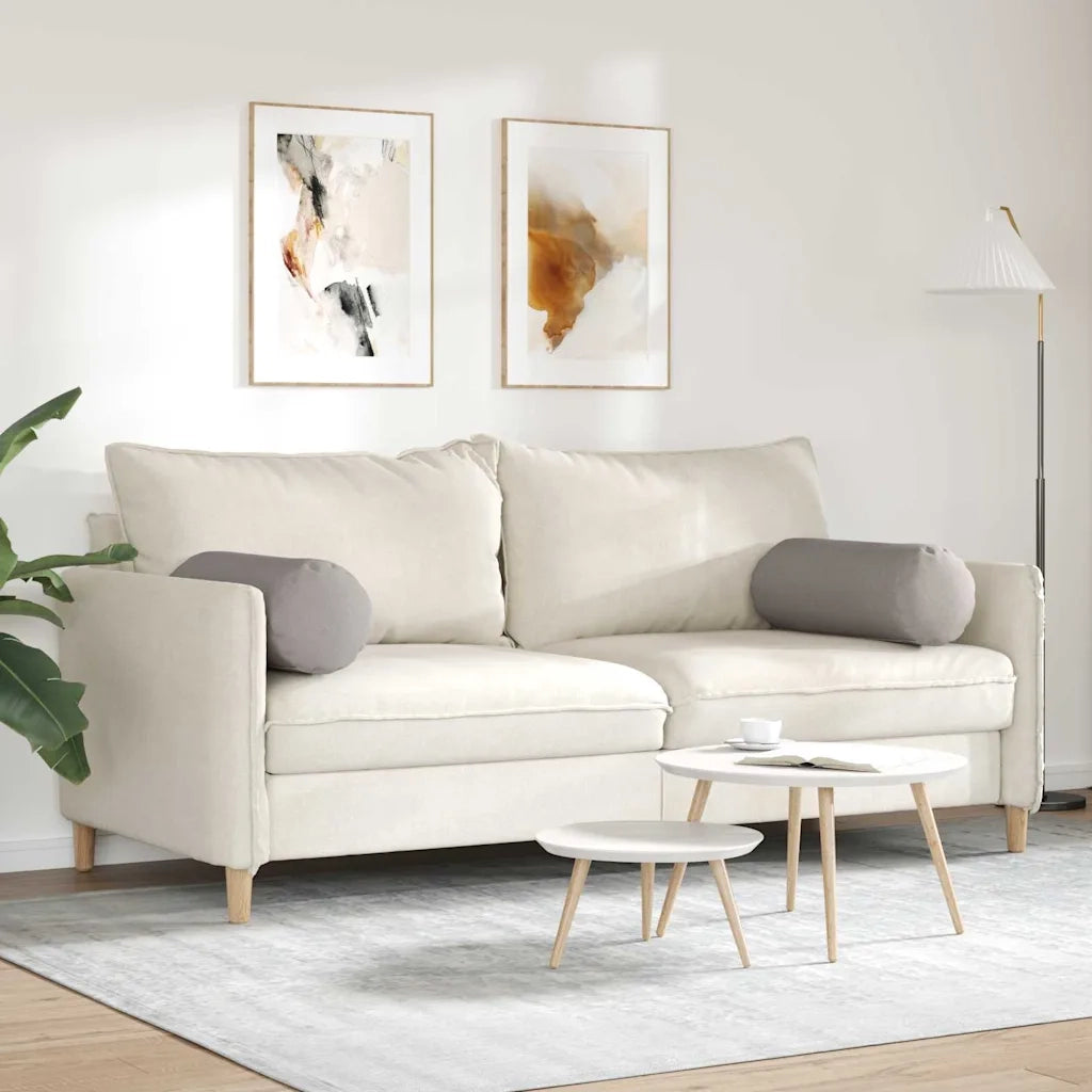 Cuscini a rullo 2 pcs Talpa Ø 25 x 70 cm Tessuto