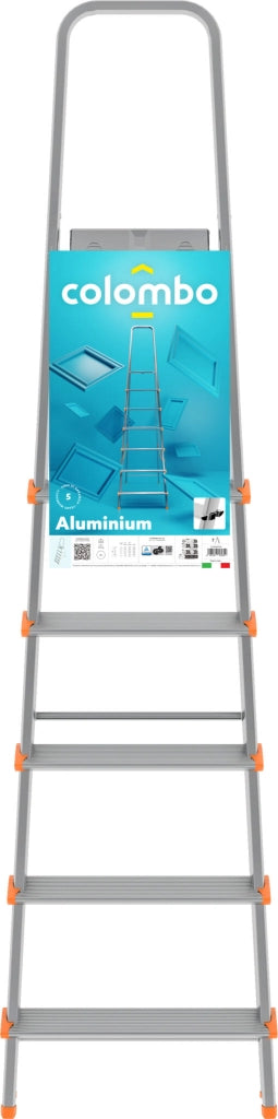 Scala a 6 gradini Robusta e Leggera mod.  Alluminium COLOMBO