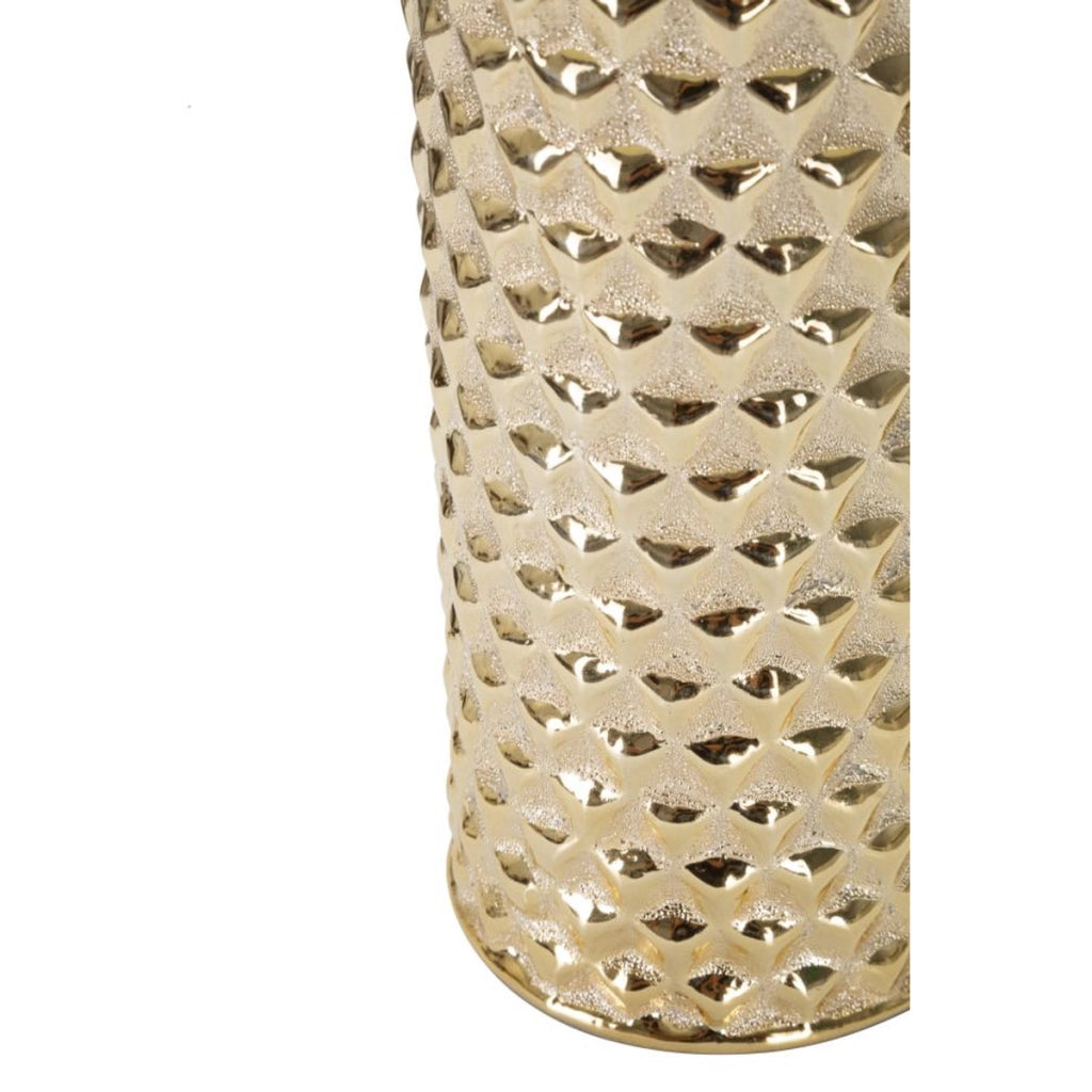 Lampada da Tavolo VKH91, Bianco, Ceramica, 30x30x47,5 cm