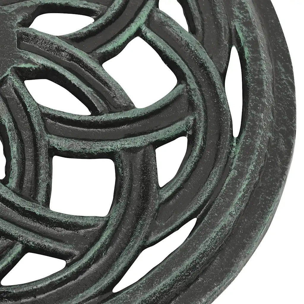 Base per Ombrellone-Supporto per ombrellone Verde 44x44x31 cm in Ghisa 239948