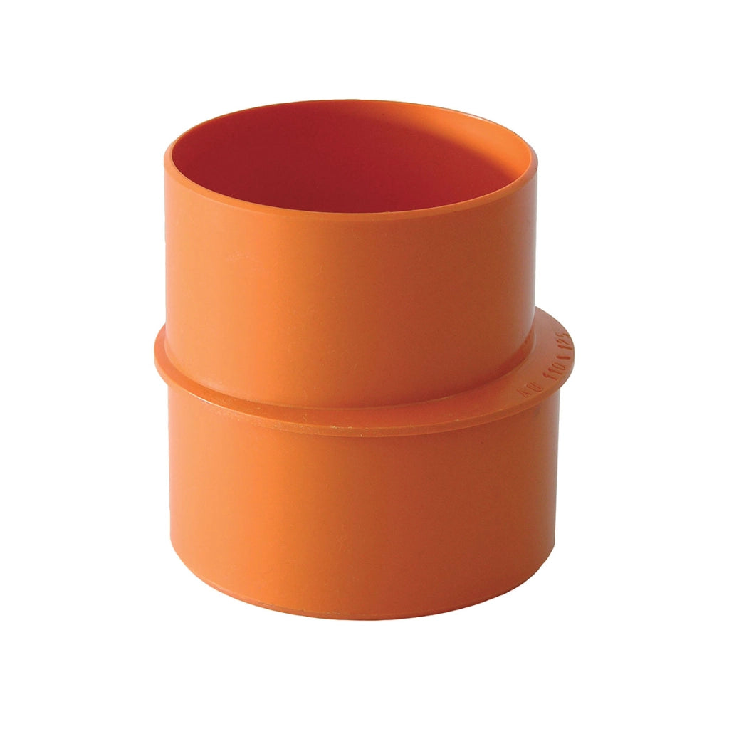 AUMENTO IN PVC ARANCIO- Diam. 63F x 82M- senza- pezzi 1