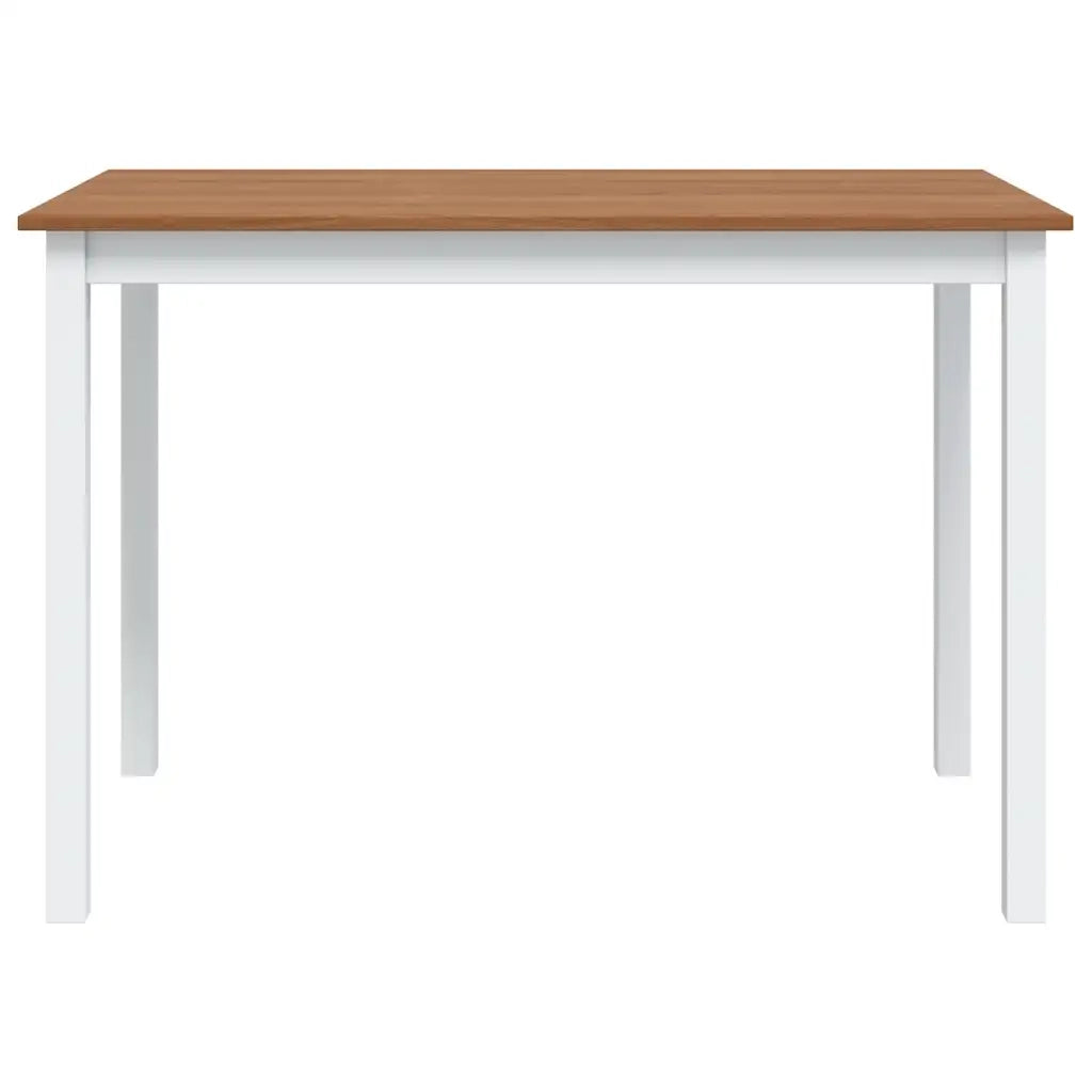 Set da Pranzo 5 pz Marrone e Bianco 240884