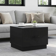 Tavolino da salotto Nero 49 x 50 x 37 cm Legno ingegnerizzato 895426