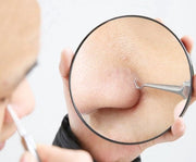 Vergrootspiegolo 5x - Specchio di ingrandimento - Specchio per trucco - Specchio ingrandente - Manico a gomito - Mani libere - Diametro 7,5 CM