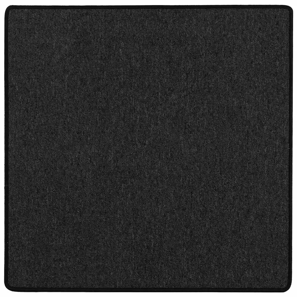Runner in Moquette | Runner Tappeto Antracite 100 x 100 cm 100% Polipropilene