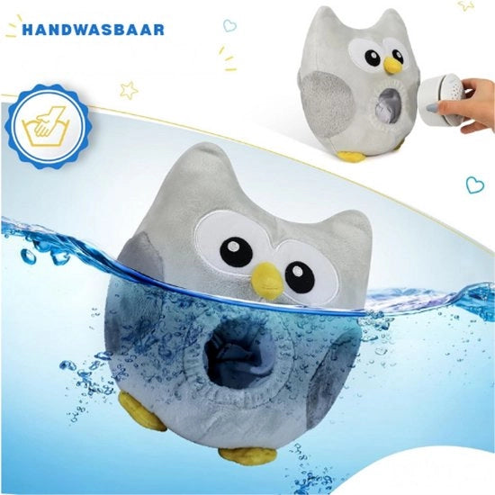 Aiuto al Sonno per Bambini con Sensore di Umidità - Lampada da Notte con Effetto Onda - Amico Notturno per Bambini - Regalo Neutro per Bambini - Giocattolo per Bambini con Suoni - Regalo per Baby Shower - Aiuto al Sonno Portatile