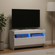 Mobile TV LED Bianco Legno ingegnerizzato 896115
