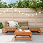 Set Lounge da Giardino 4 pcs Marrone Cerato 3418097
