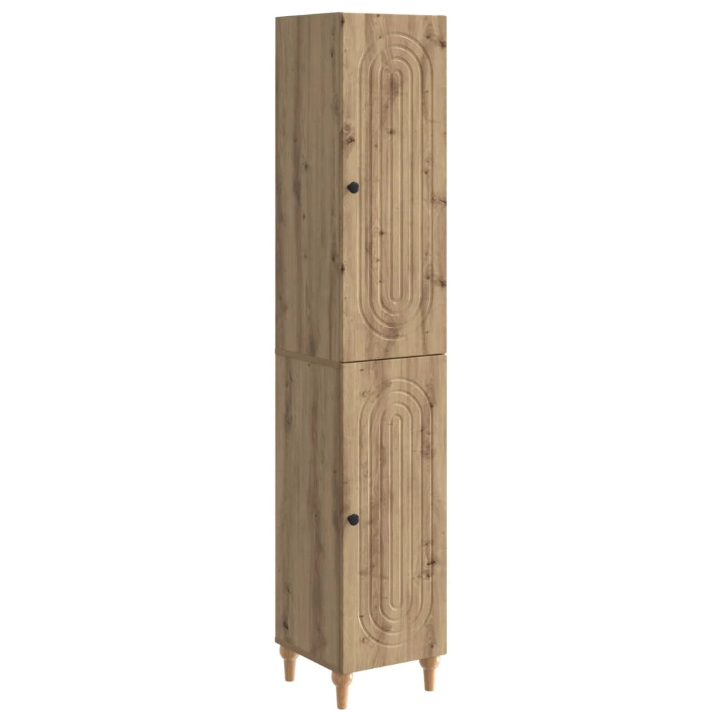 Set di armadi 2 pcs Rovere Artigianale Legno ingegnerizzato 3416456