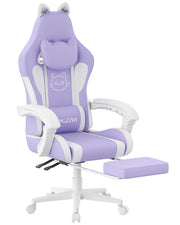 Sedia da gioco per bambini  con poggiapiedi, sedia ergonomica regolabile in altezza