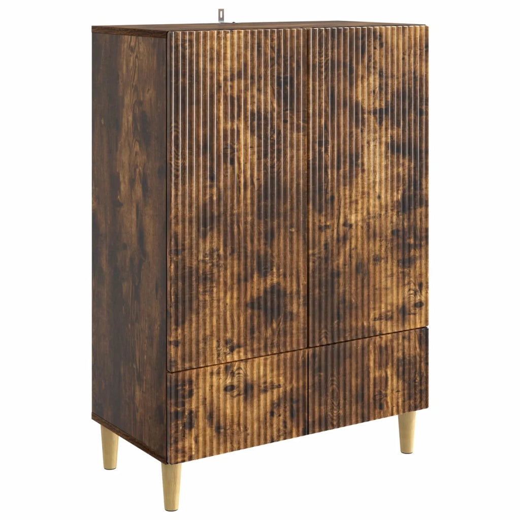 Credenza Rovere Fumo 66 x 34,5 x 95 cm Legno ingegnerizzato 894670