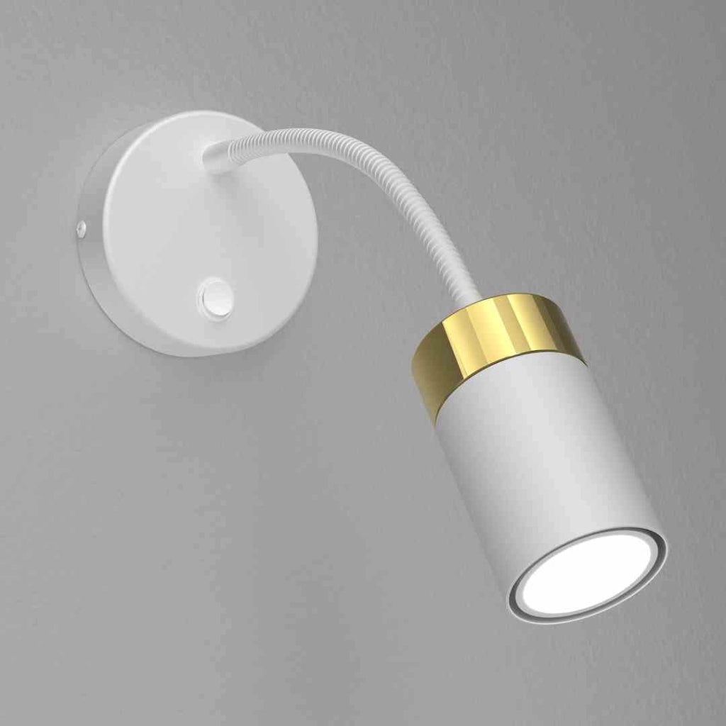 Applique LED Milagro Joker MLP8535 bianco/oro GU10 8W