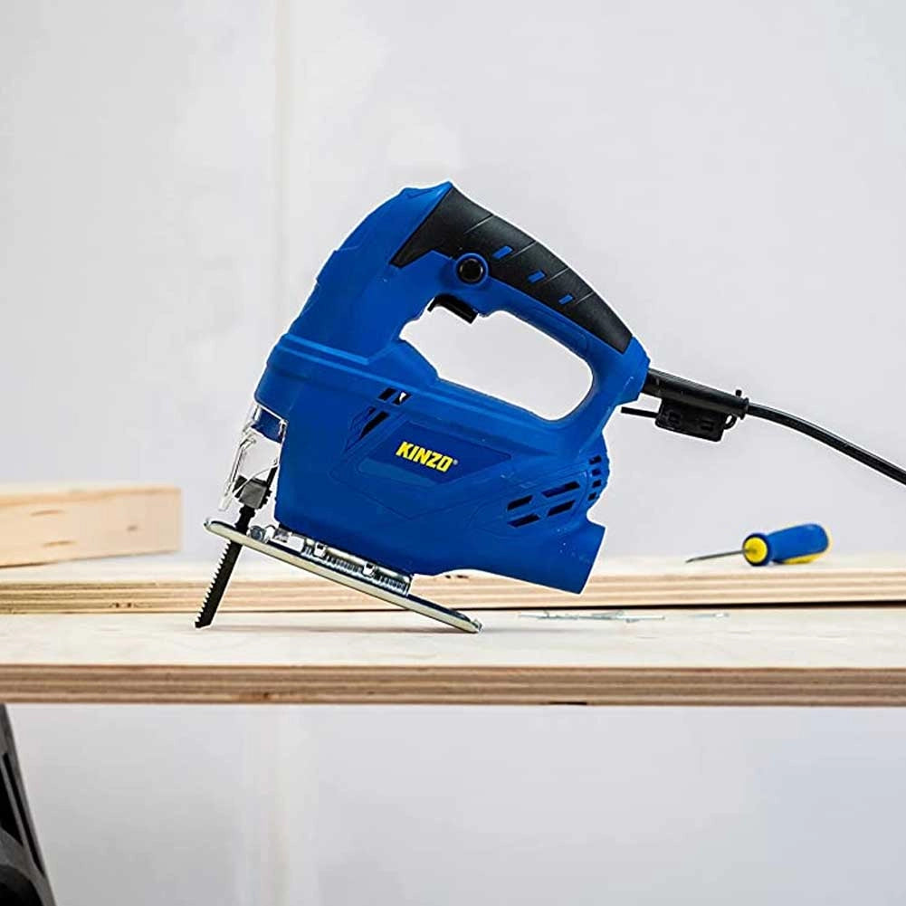 Seghetto Elettrico Alternativo 400W per Legno Metallo con Aspiratore e lama