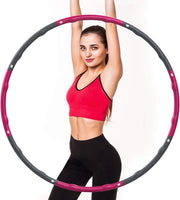 Tono elastico per adulti, fitness per dimagrimento, 6-8 sezioni, tono elastico accessibile a adulti e bambini, per attività sportive, casa, ufficio, palestra