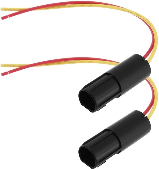 Connettore 2-punti - Connettore acqua resistente - Connettore cavo - Cavo di connessione - Compatibile con Nissan - Alta qualità