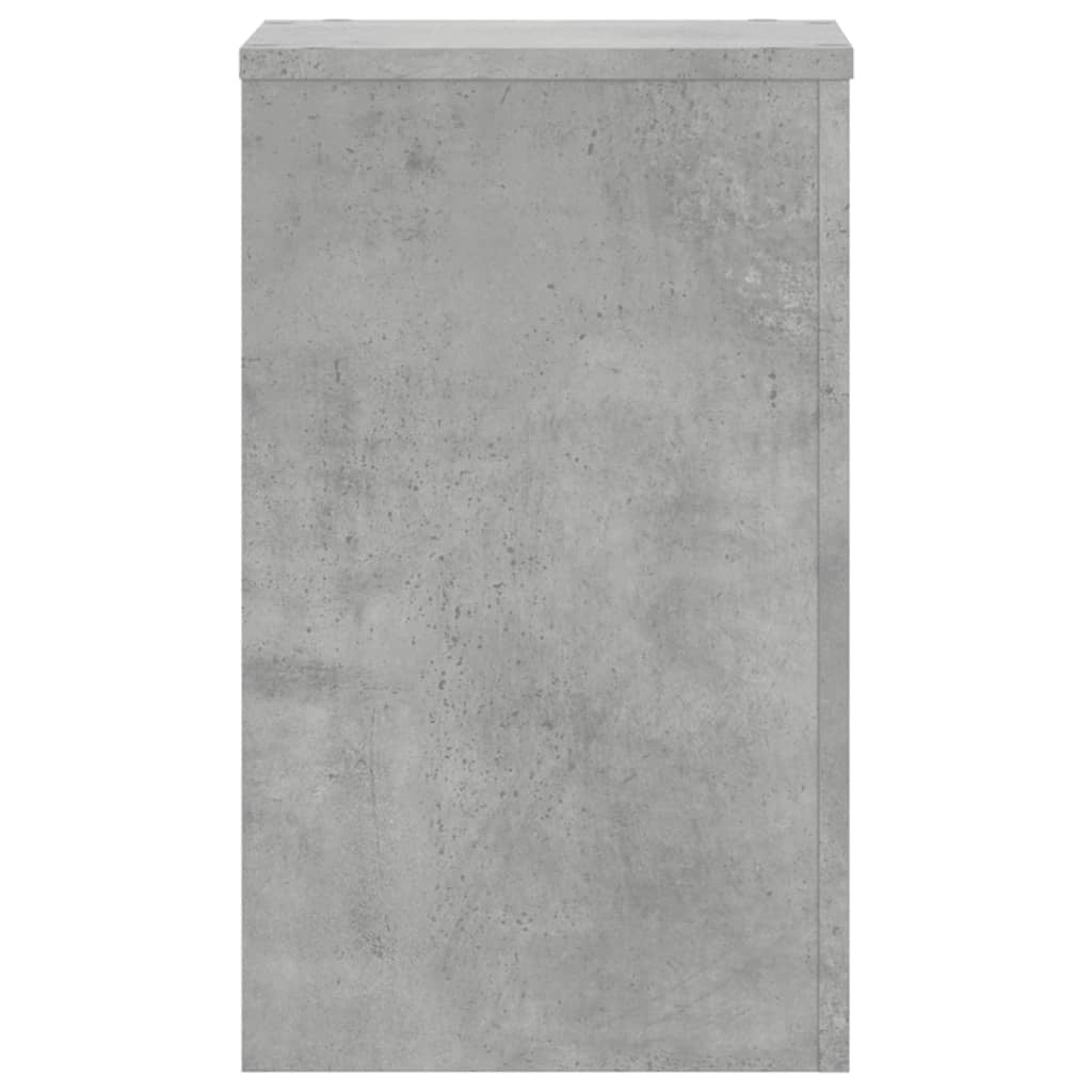 Portavasi mobili per fiori set da 2 legno ingegnerizzato grigio 02_0045337