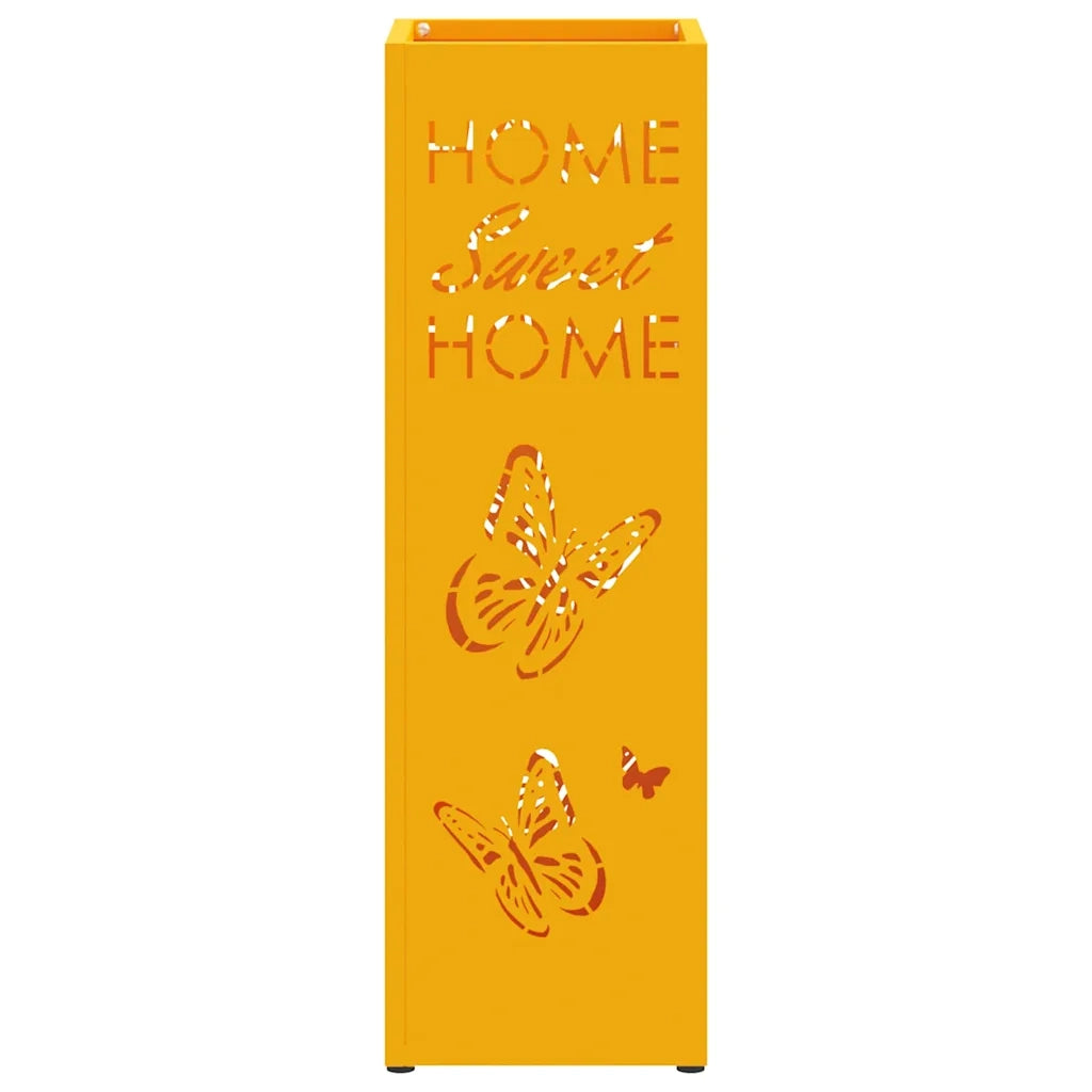 Supporto per Ombrellone Senape 15,5 x 15,5 x 49 cm Metallo CFW5029137