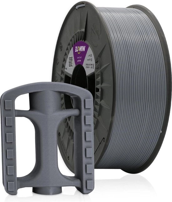 Filamento per Stampante 3D in Acciaio inossidabile Grigio Sabbia - Dimensione 1,75mm - Peso 1kg - Rolo Robusto