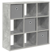 Credenza | Madia | Buffet da pranzo | Armadio da pranzo con cassetto Grigio cemento 73,5 x 24 x 69,5 cm