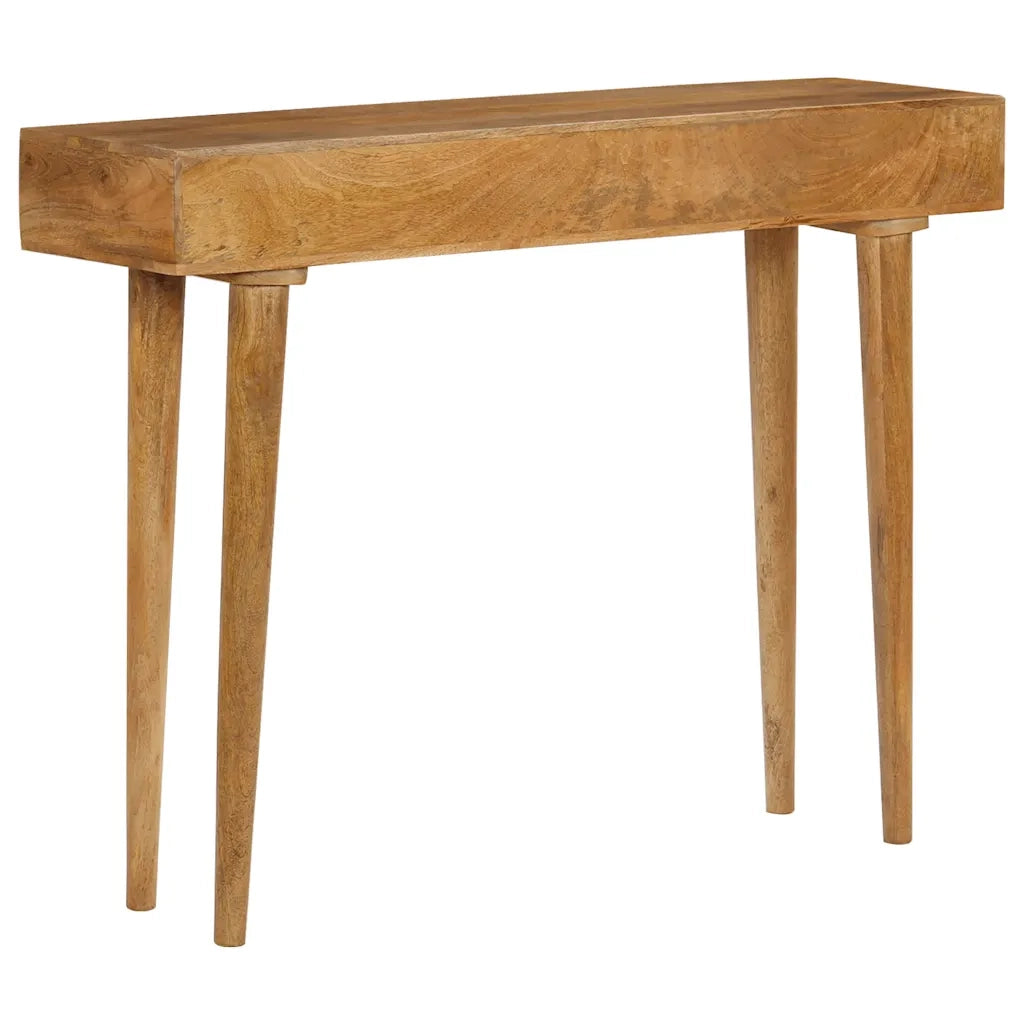 Tavolo Consolle in Legno Massello di Mango 102x30x79 cm 246976