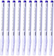 Penna per tatuaggi - 10 pezzi - Inchiostro non tossico - Idraulico - Per tatuaggi/piercing - Punti sottili per linee precise - Penna per tatuaggi