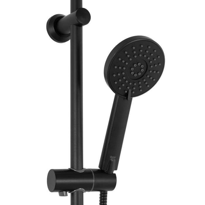 Set Doccia Da Incasso Rea Bliss Black