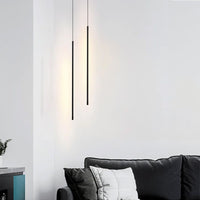 Lampada Da Soffitto Led App1413-c Black 100cm