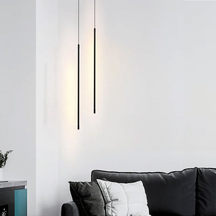 Lampada Da Soffitto Led App1413-c Black 100cm