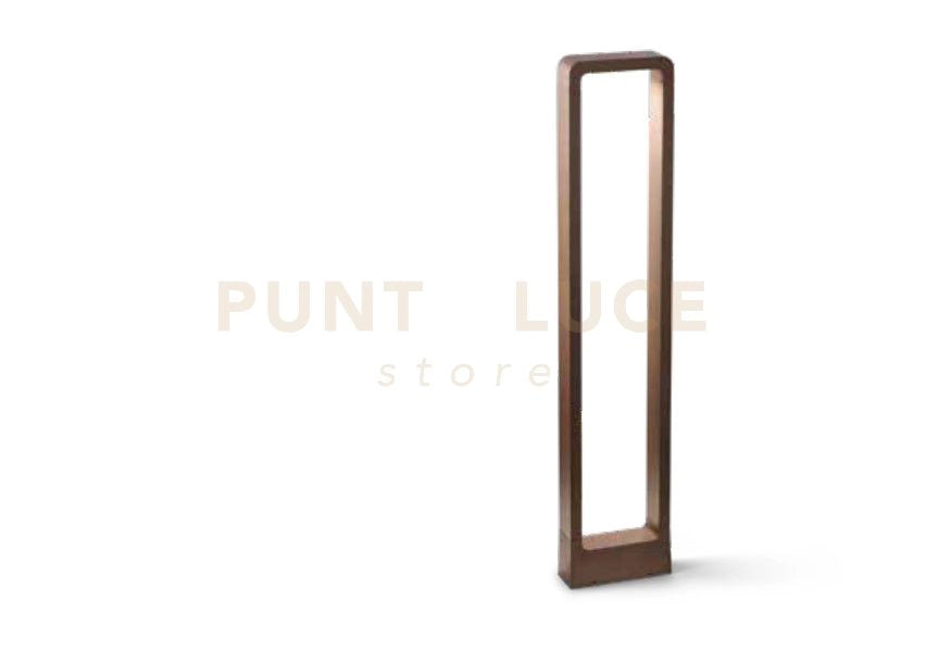 NATURE PALETTO DA ESTERNO 4000K 698LM 12W IP65 CORTEN H.80CM
