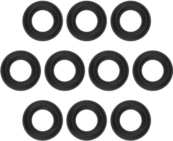 Set di 10 O-ringe in gomma per alta pressione Adatti per connessi di pistola ad alta pressione Sostituzione sicura e senza fughe Compatibile con Nilfisk C100 C110 C120