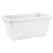FIORIERA RETTANGOLARE in plastica vaso da giardino DA 100 cm Anthea VARI COLORI Color: BIANCO