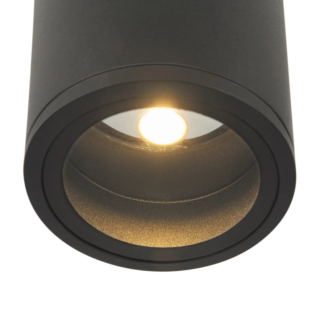 Plafoniera Da Esterno Moderno Bar Led Integrato 12W Metallo Grigio Ip65