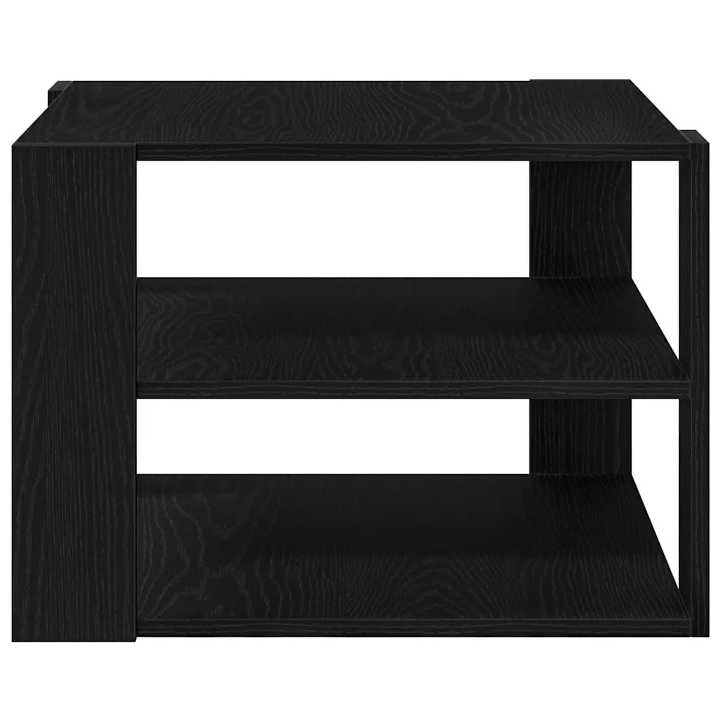 Tavolino da salotto Rovere Nero 58 x 58 x 40 cm 862608