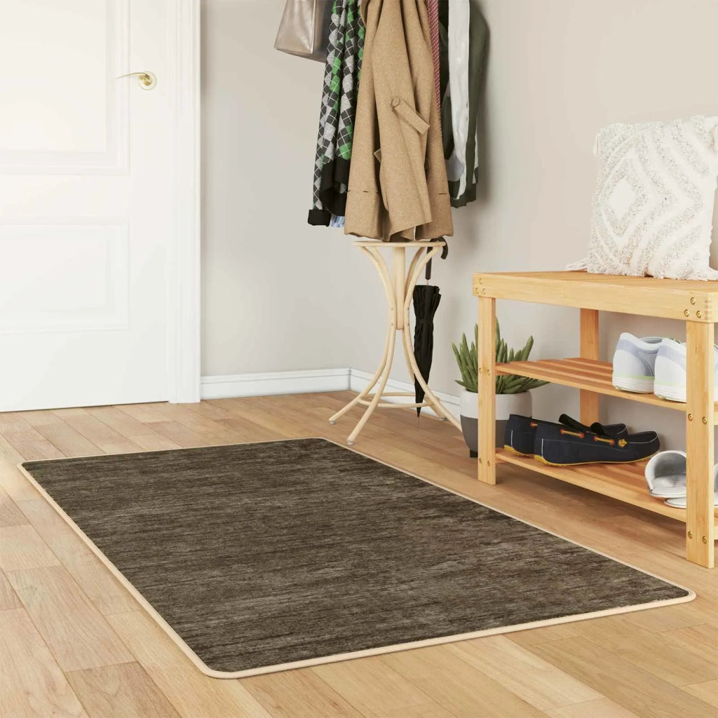 Runner Tappeto MARSA Verde Foresta 80 x 100 cm Poliestere e PVC