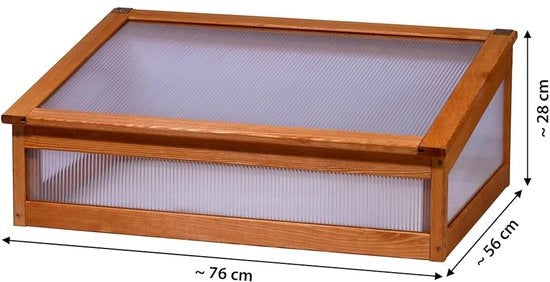 Componente di isolamento - legno certificato FSC - 1 pezzo - 76 x 56 x 20 cm