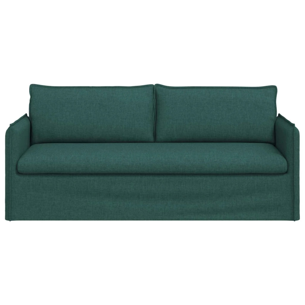 Divano Verde Scuro 196 x 82 x 85 cm Tessuto