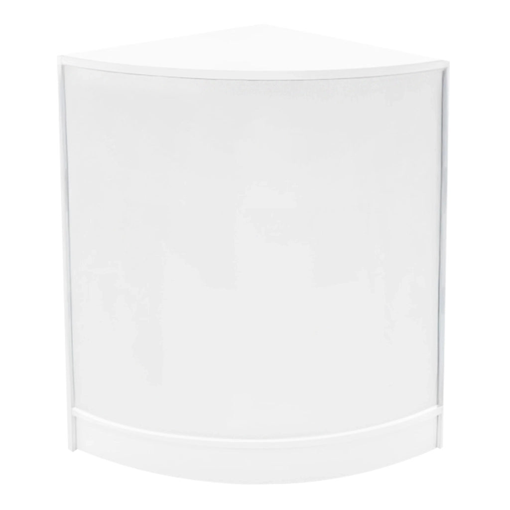 Set Banconi Negozi Bianco Phoenix LED C1500 CM60 TB60 con Serrature e Vetrina