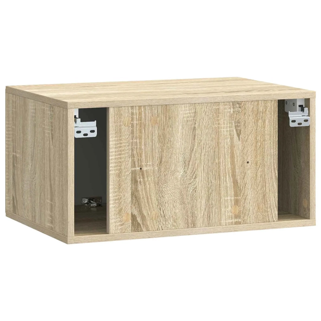 Mobile Porta TV da Muro 59,5 x 41 x 30 cm Rovere Sonoma