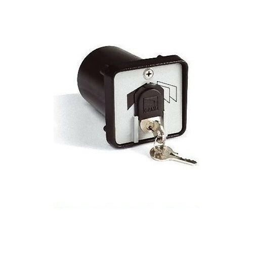 SELETTORE CHIAVE INCASSO + CUSTODIA + PROTEZIONE + CILINDRO SERRATURA CAME SET-K