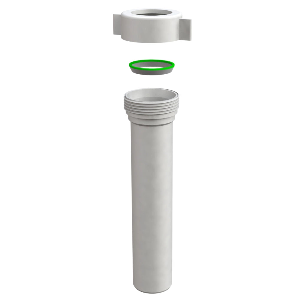 PROLUNGA UNIVERSALE IN PVC CON GHIERA 11/2 ø40   BONOMINI S.R.L.