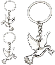 Hanger per uccelli - Porta chiavi in metallo