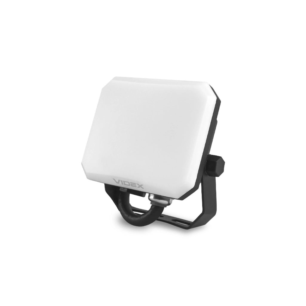 Faretto LED 10W 5000K 800lm IP65 nero slim Videx Flood